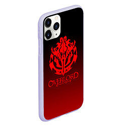 Чехол iPhone 11 Pro матовый OVERLORD, цвет: 3D-светло-сиреневый — фото 2