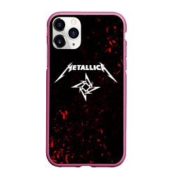 Чехол iPhone 11 Pro матовый METALLICA