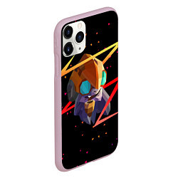 Чехол iPhone 11 Pro матовый Dota 2 Tinker, цвет: 3D-розовый — фото 2