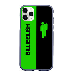 Чехол iPhone 11 Pro матовый BILLIE EILISH GLITCH