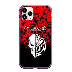 Чехол iPhone 11 Pro матовый OVERLORD, цвет: 3D-фиолетовый