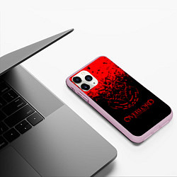 Чехол iPhone 11 Pro матовый Overlord, цвет: 3D-розовый — фото 2