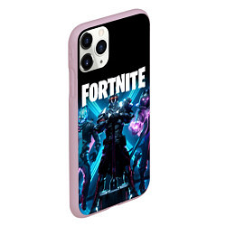 Чехол iPhone 11 Pro матовый FORTNITE 10 СЕЗОН, цвет: 3D-розовый — фото 2