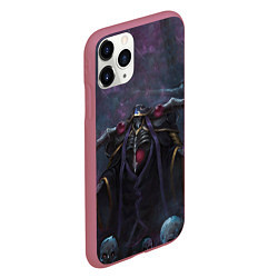 Чехол iPhone 11 Pro матовый Overlord, цвет: 3D-малиновый — фото 2