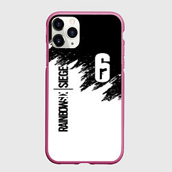 Чехол iPhone 11 Pro матовый RAINBOW SIX SIEGE, цвет: 3D-малиновый