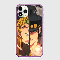 Чехол iPhone 11 Pro матовый Dio Brando x Jotaro