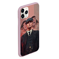 Чехол iPhone 11 Pro матовый Томас Шелби Peaky Blinders, цвет: 3D-розовый — фото 2