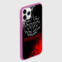 Чехол iPhone 11 Pro матовый Overlord, цвет: 3D-фиолетовый — фото 2