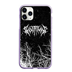 Чехол iPhone 11 Pro матовый GHOSTEMANE, цвет: 3D-светло-сиреневый