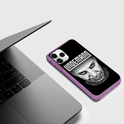 Чехол iPhone 11 Pro матовый LINDEMANN, цвет: 3D-фиолетовый — фото 2