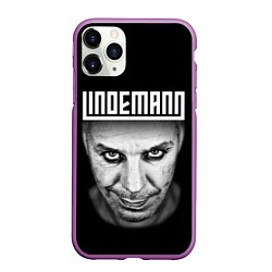 Чехол iPhone 11 Pro матовый LINDEMANN, цвет: 3D-фиолетовый