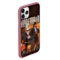 Чехол iPhone 11 Pro матовый LINDEMANN: Skills in Pills, цвет: 3D-малиновый — фото 2