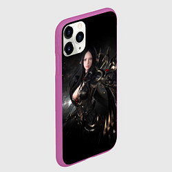 Чехол iPhone 11 Pro матовый Lost ark girl, цвет: 3D-фиолетовый — фото 2