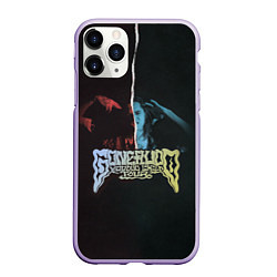 Чехол iPhone 11 Pro матовый GONE Fludd: VOODOO CHILD TOUR, цвет: 3D-светло-сиреневый