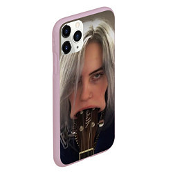 Чехол iPhone 11 Pro матовый BILLIE EILISH, цвет: 3D-розовый — фото 2