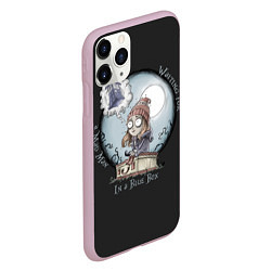 Чехол iPhone 11 Pro матовый Doctor Who, цвет: 3D-розовый — фото 2