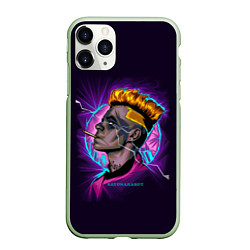 Чехол iPhone 11 Pro матовый SAYONARA BOY, цвет: 3D-салатовый