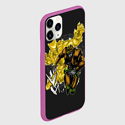 Чехол iPhone 11 Pro матовый JoJo Bizarre Adventure, цвет: 3D-фиолетовый — фото 2