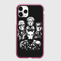 Чехол iPhone 11 Pro матовый JoJo Bizarre Adventure