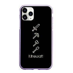 Чехол iPhone 11 Pro матовый MINECRAFT
