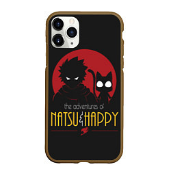 Чехол iPhone 11 Pro матовый Хвост Феи Natsu i Happy