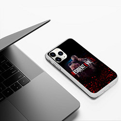 Чехол iPhone 11 Pro матовый RESIDENT EVIL 3, цвет: 3D-белый — фото 2