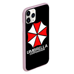Чехол iPhone 11 Pro матовый UMBRELLA CORP, цвет: 3D-розовый — фото 2