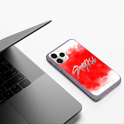 Чехол iPhone 11 Pro матовый STRAY KIDS, цвет: 3D-серый — фото 2