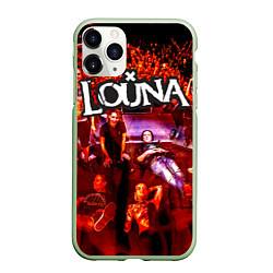 Чехол iPhone 11 Pro матовый LOUNA, цвет: 3D-салатовый
