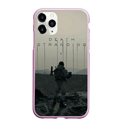 Чехол iPhone 11 Pro матовый Death stranding, цвет: 3D-розовый