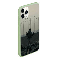 Чехол iPhone 11 Pro матовый Death stranding, цвет: 3D-салатовый — фото 2