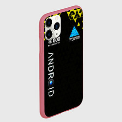Чехол iPhone 11 Pro матовый DETROIT: BECOME HUMAN, цвет: 3D-малиновый — фото 2