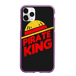 Чехол iPhone 11 Pro матовый One Piece Pirate King