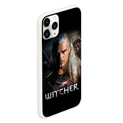 Чехол iPhone 11 Pro матовый THE WITCHER, цвет: 3D-белый — фото 2