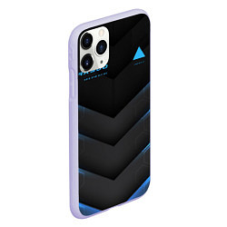 Чехол iPhone 11 Pro матовый Detroit RK900, цвет: 3D-светло-сиреневый — фото 2