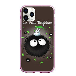 Чехол iPhone 11 Pro матовый My Neighbor Totoro