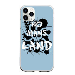 Чехол iPhone 11 Pro матовый One Piece No Mans Land, цвет: 3D-белый