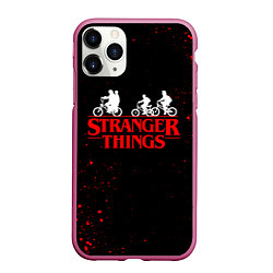 Чехол iPhone 11 Pro матовый STRANGER THINGS