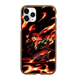 Чехол iPhone 11 Pro матовый KIMETSU NO YAIBA