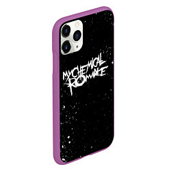 Чехол iPhone 11 Pro матовый My Chemical Romance, цвет: 3D-фиолетовый — фото 2