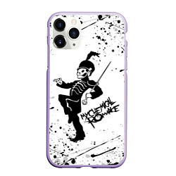 Чехол iPhone 11 Pro матовый My Chemical Romance, цвет: 3D-светло-сиреневый