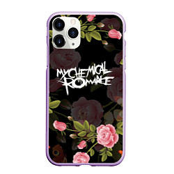 Чехол iPhone 11 Pro матовый My Chemical Romance, цвет: 3D-сиреневый