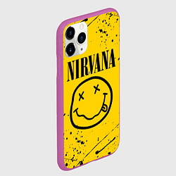 Чехол iPhone 11 Pro матовый NIRVANA, цвет: 3D-фиолетовый — фото 2