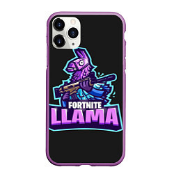 Чехол iPhone 11 Pro матовый Fortnite LLAMA