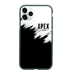 Чехол iPhone 11 Pro матовый APEX LEGENDS, цвет: 3D-темно-зеленый