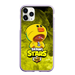 Чехол iPhone 11 Pro матовый Brawl Stars SALLY LEON, цвет: 3D-светло-сиреневый