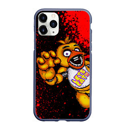 Чехол iPhone 11 Pro матовый Five Nights At Freddy's, цвет: 3D-серый