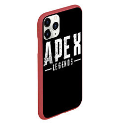 Чехол iPhone 11 Pro матовый Apex Legends, цвет: 3D-красный — фото 2