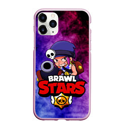 Чехол iPhone 11 Pro матовый Brawl Stars - Penny, цвет: 3D-розовый