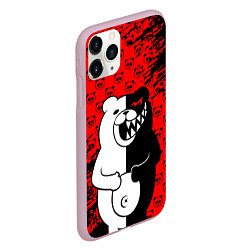 Чехол iPhone 11 Pro матовый MONOKUMA, цвет: 3D-розовый — фото 2